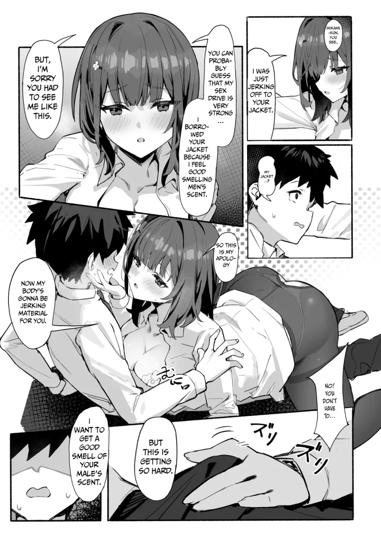 My Secret with My Admired Senpai | Akogare no Senpai to Boku no Himitsu porn comic picture 8