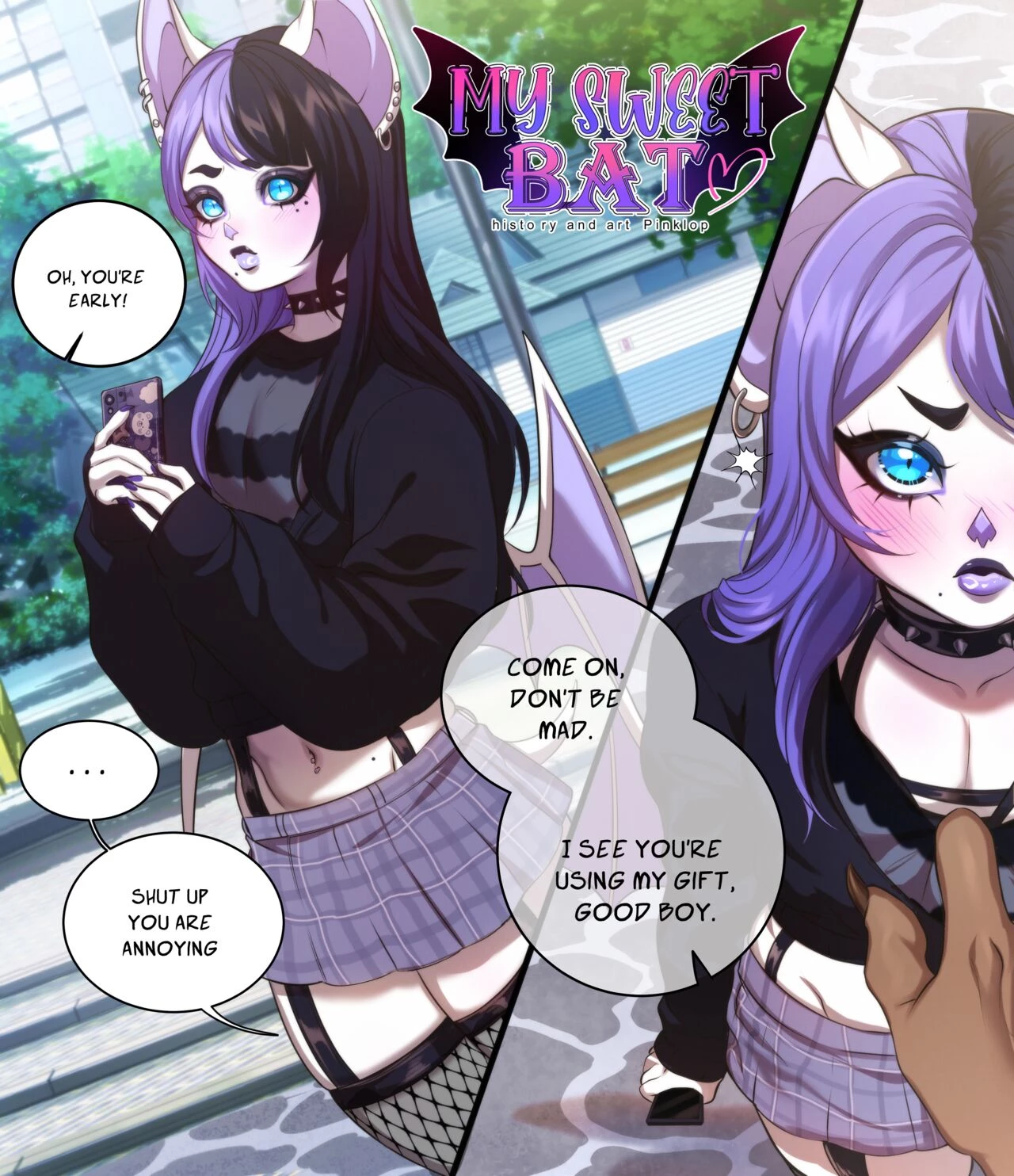 My sweet bat porn comic picture 1
