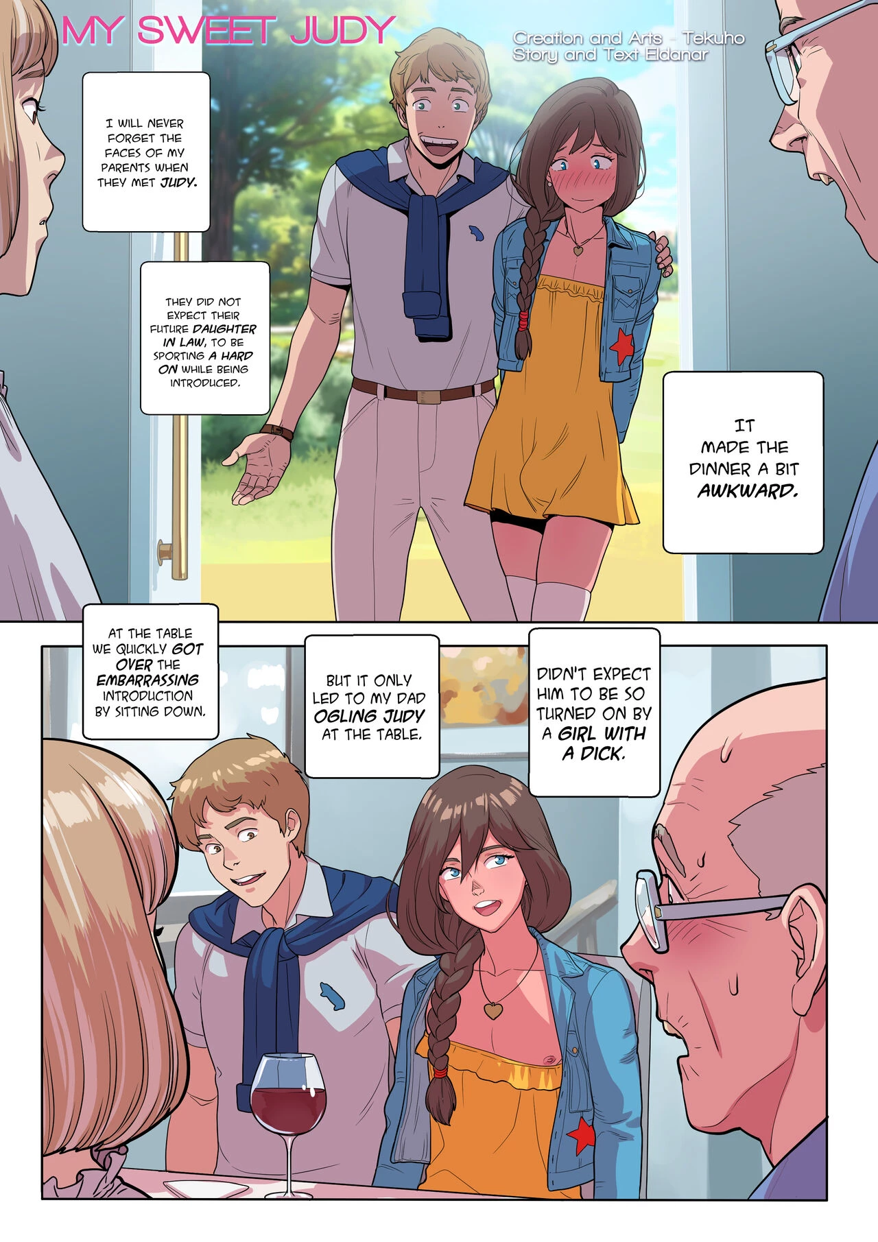 My Sweet Judy porn comic picture 2