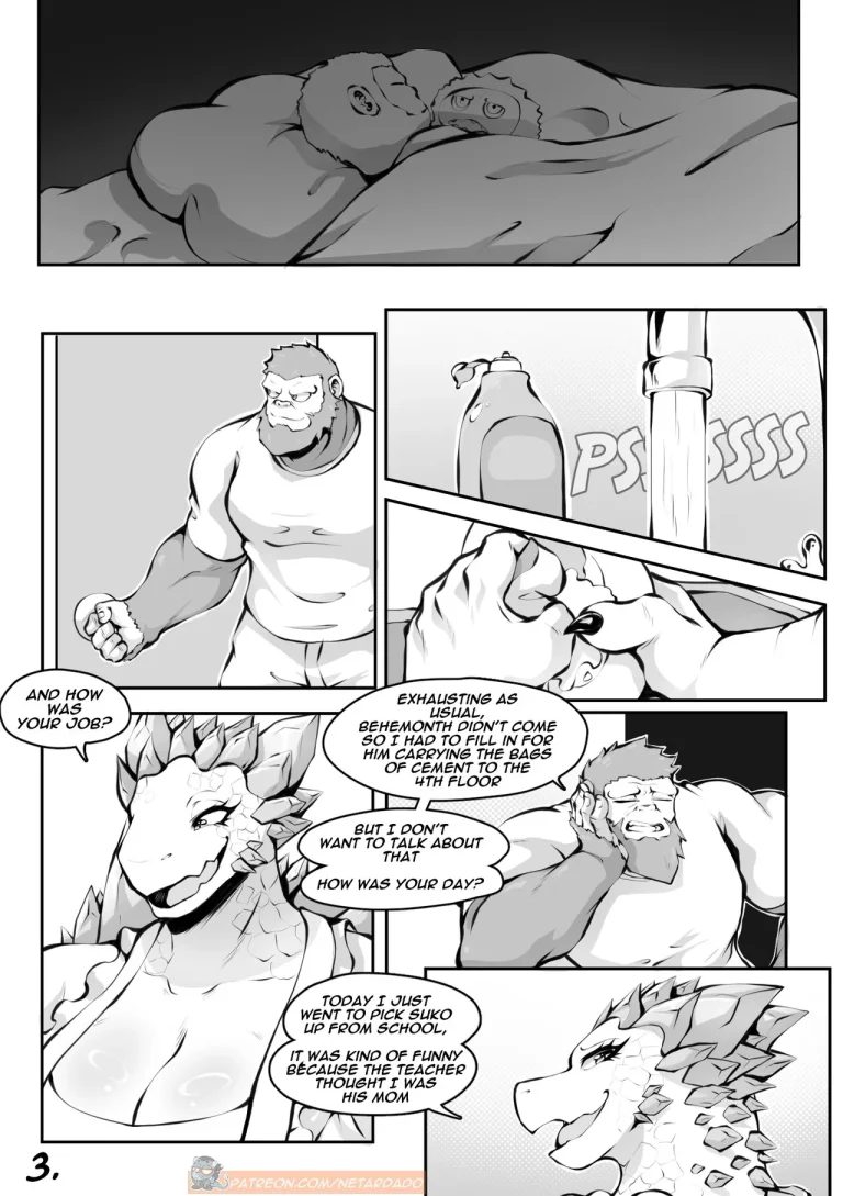 My sweet kaiju porn comic picture 4