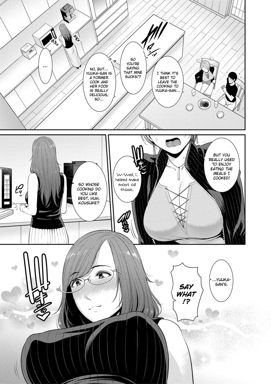 My Three Horny Moms | Boku dake no Inbo-tachi porn comic picture 33