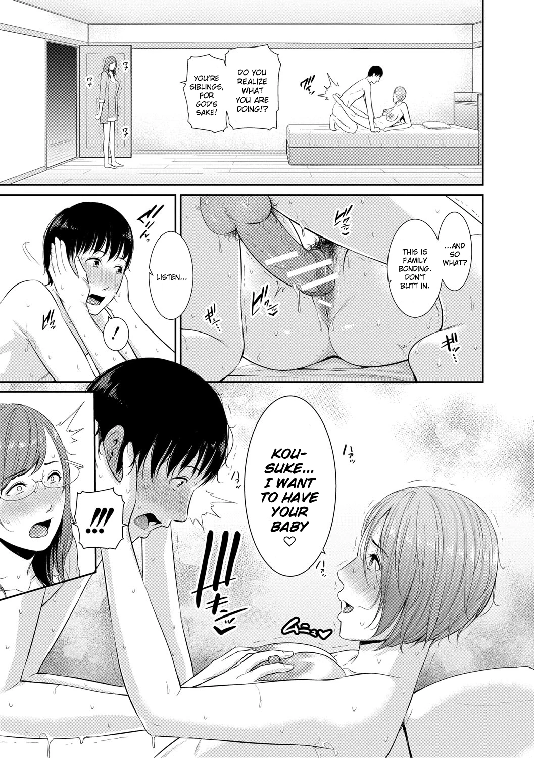 My Three Horny Moms | Boku dake no Inbo-tachi porn comic picture 41