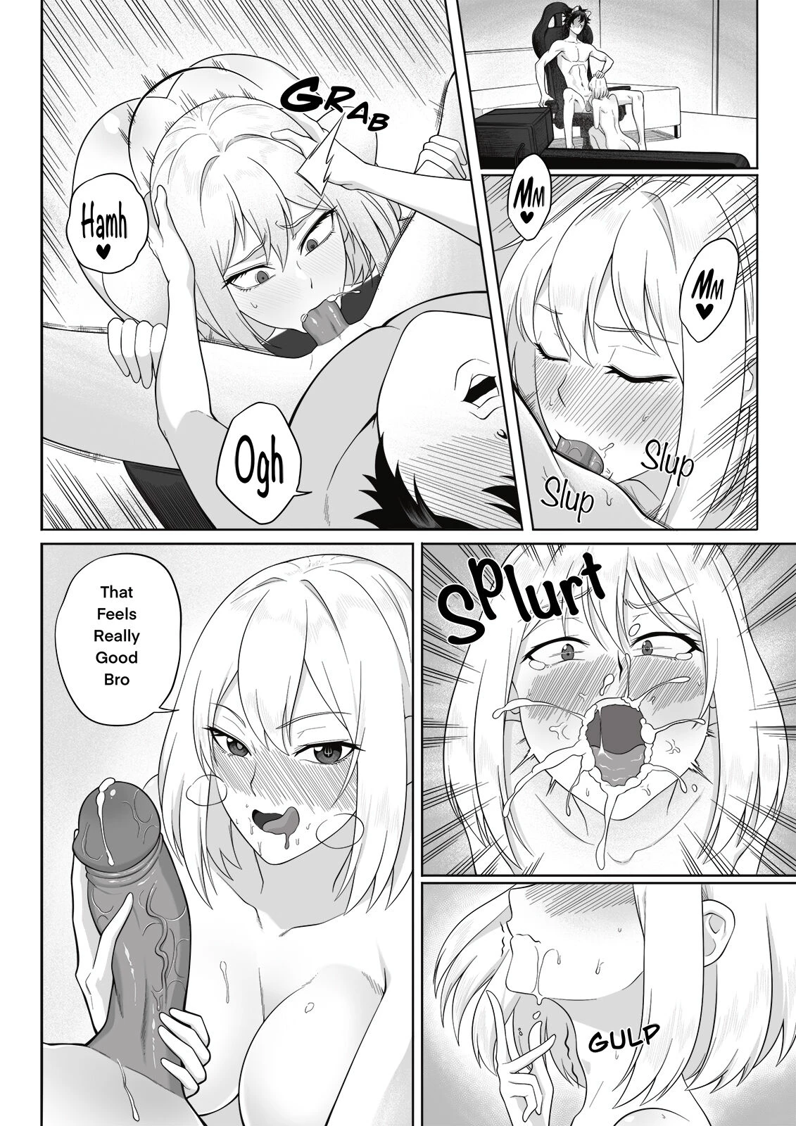 My Younger Brother is A Hellhound porn comic picture 17