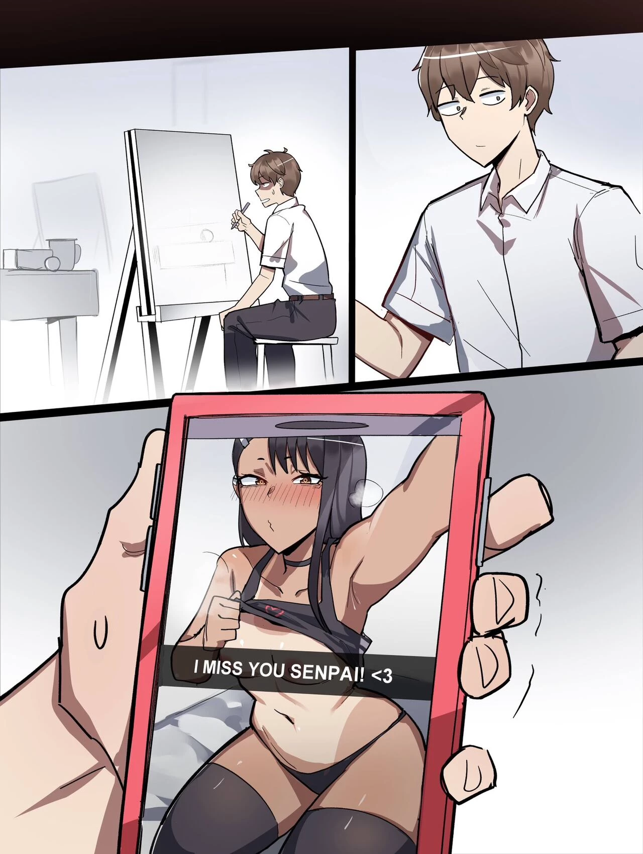 Nagatoro & Senpai porn comic picture 18