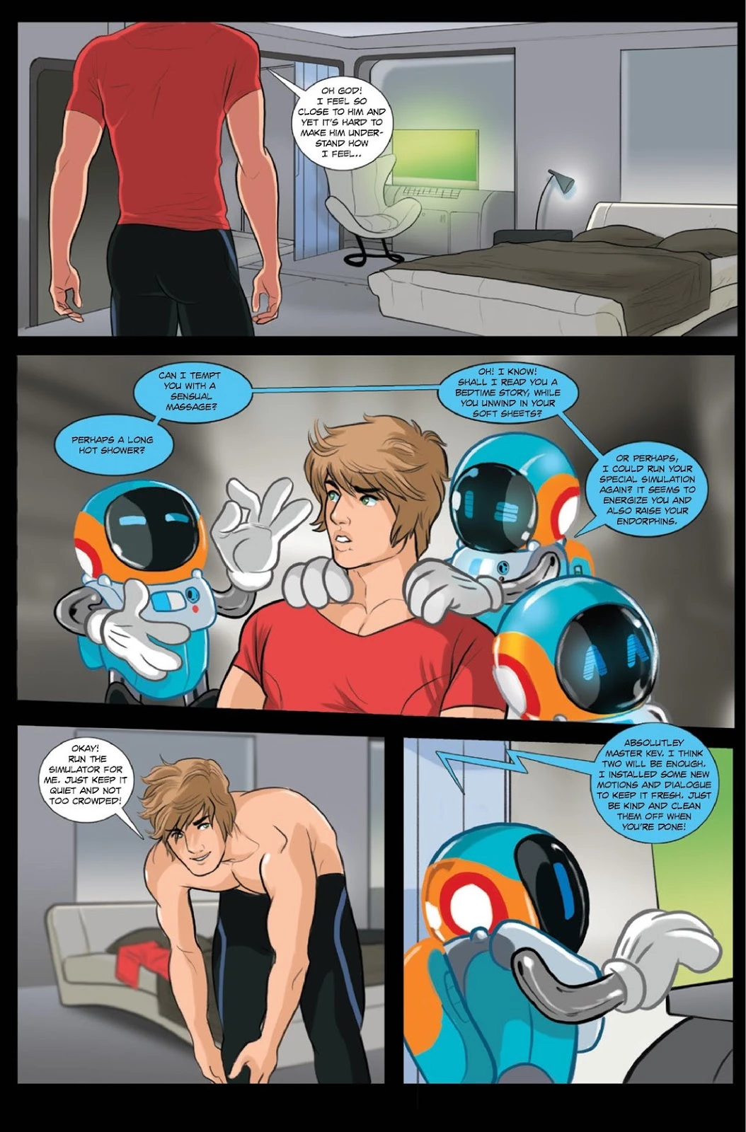 Naked Knight porn comic picture 25