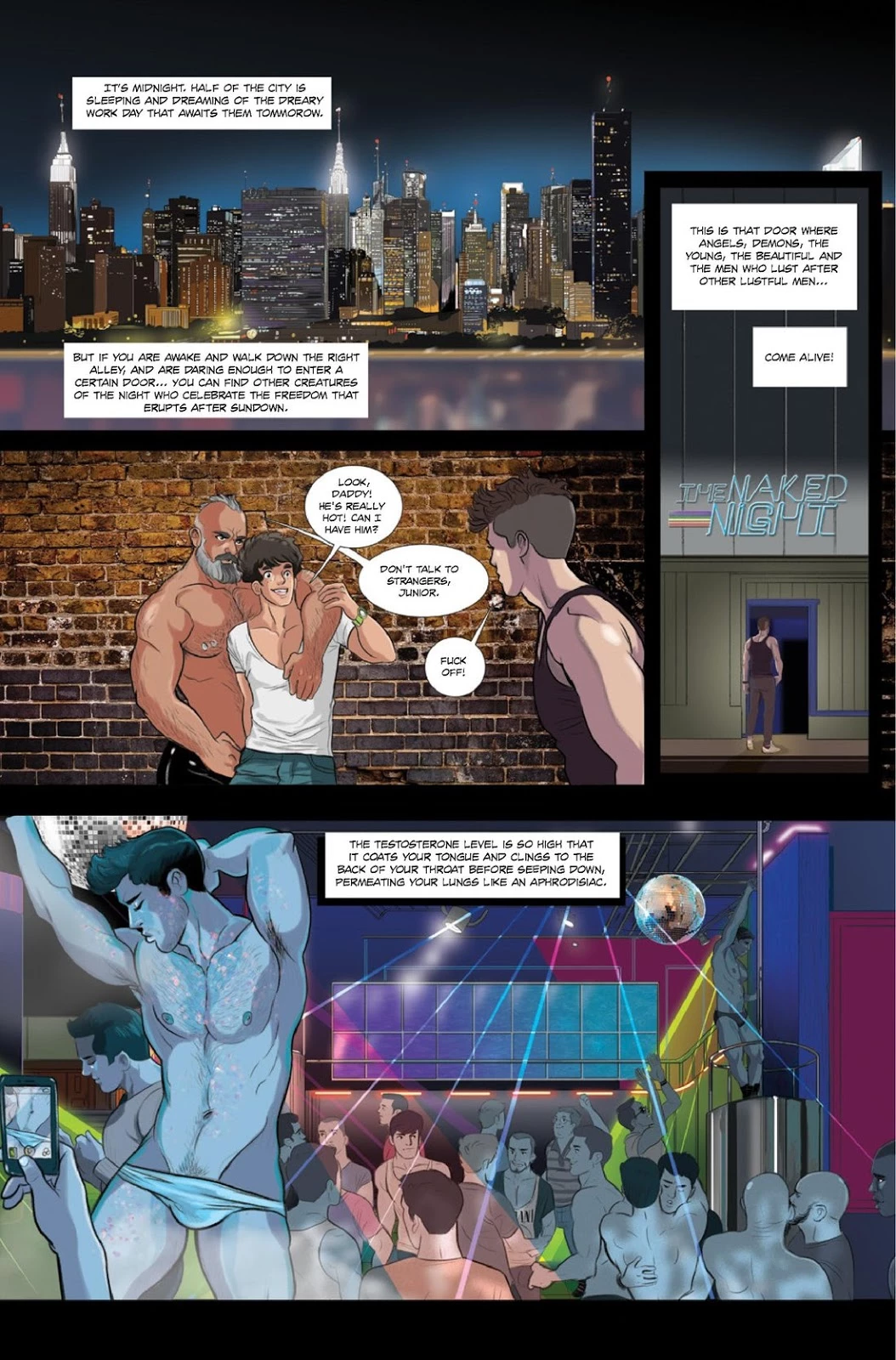 Naked Knight porn comic picture 3