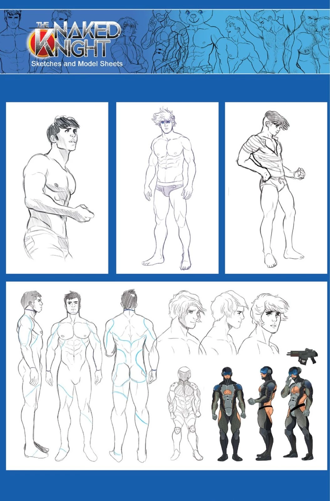 Naked Knight porn comic picture 35