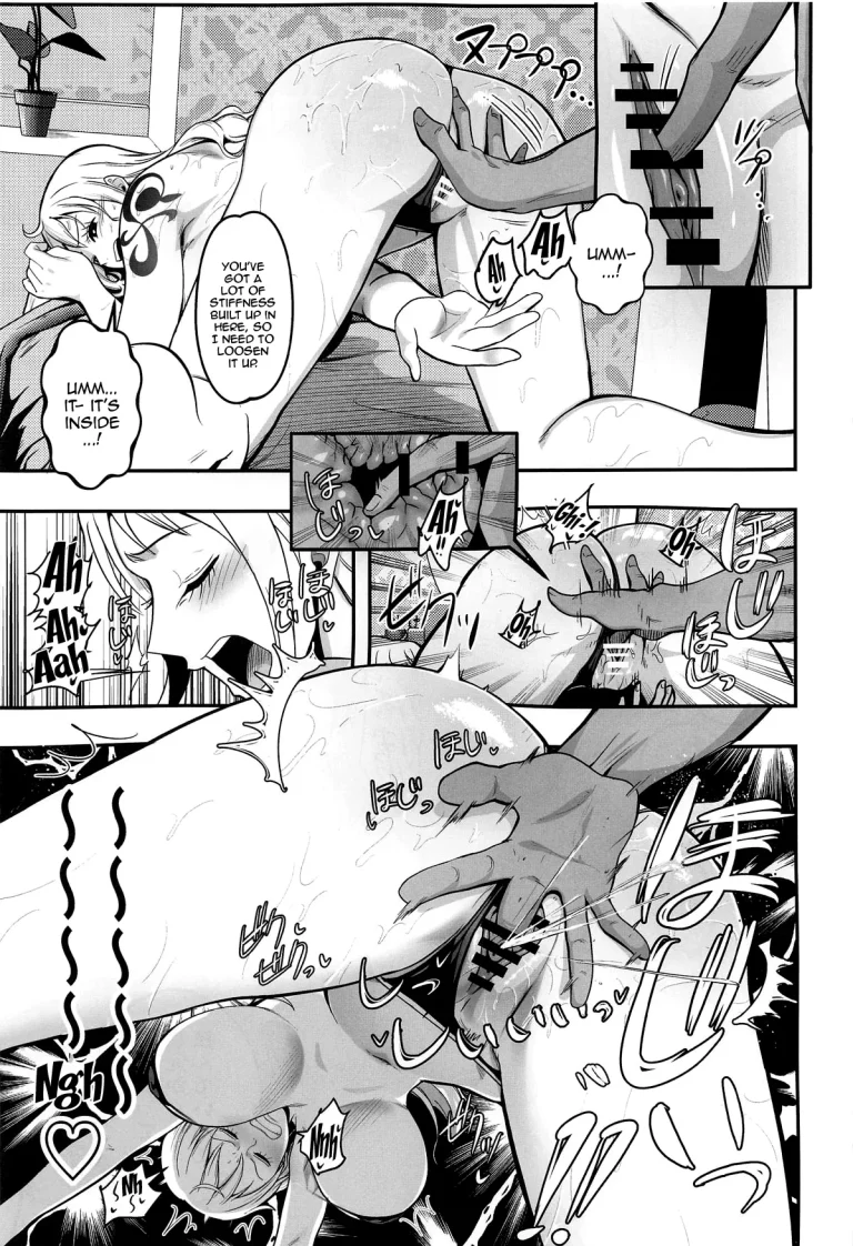 Nami-san, How Would You Like An Oil Massage After Your Bath? | Nami-san Ofuro no Ato ni Oil Massage wa Ikaga? porn comic picture 12