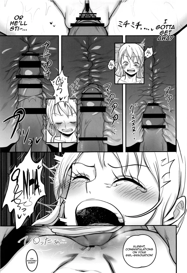 Nami-san, How Would You Like An Oil Massage After Your Bath? | Nami-san Ofuro no Ato ni Oil Massage wa Ikaga? porn comic picture 18