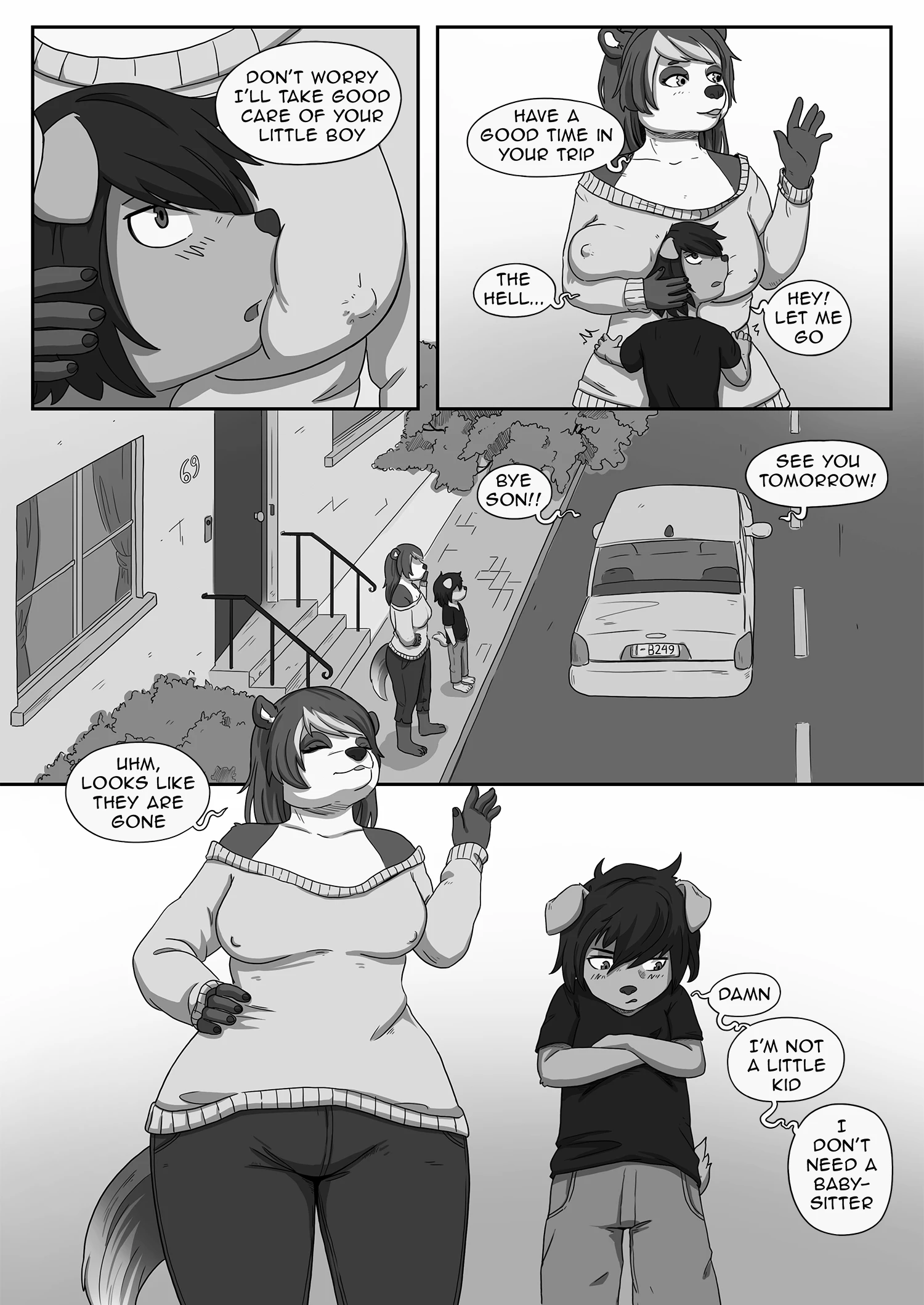 Nanny Pacchi porn comic picture 1