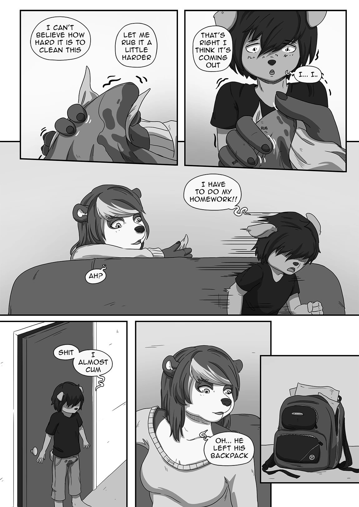 Nanny Pacchi porn comic picture 5
