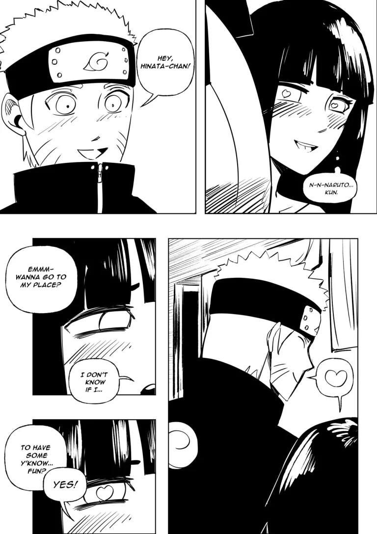Naruto is mine X Hinata is mine porn comic picture 3
