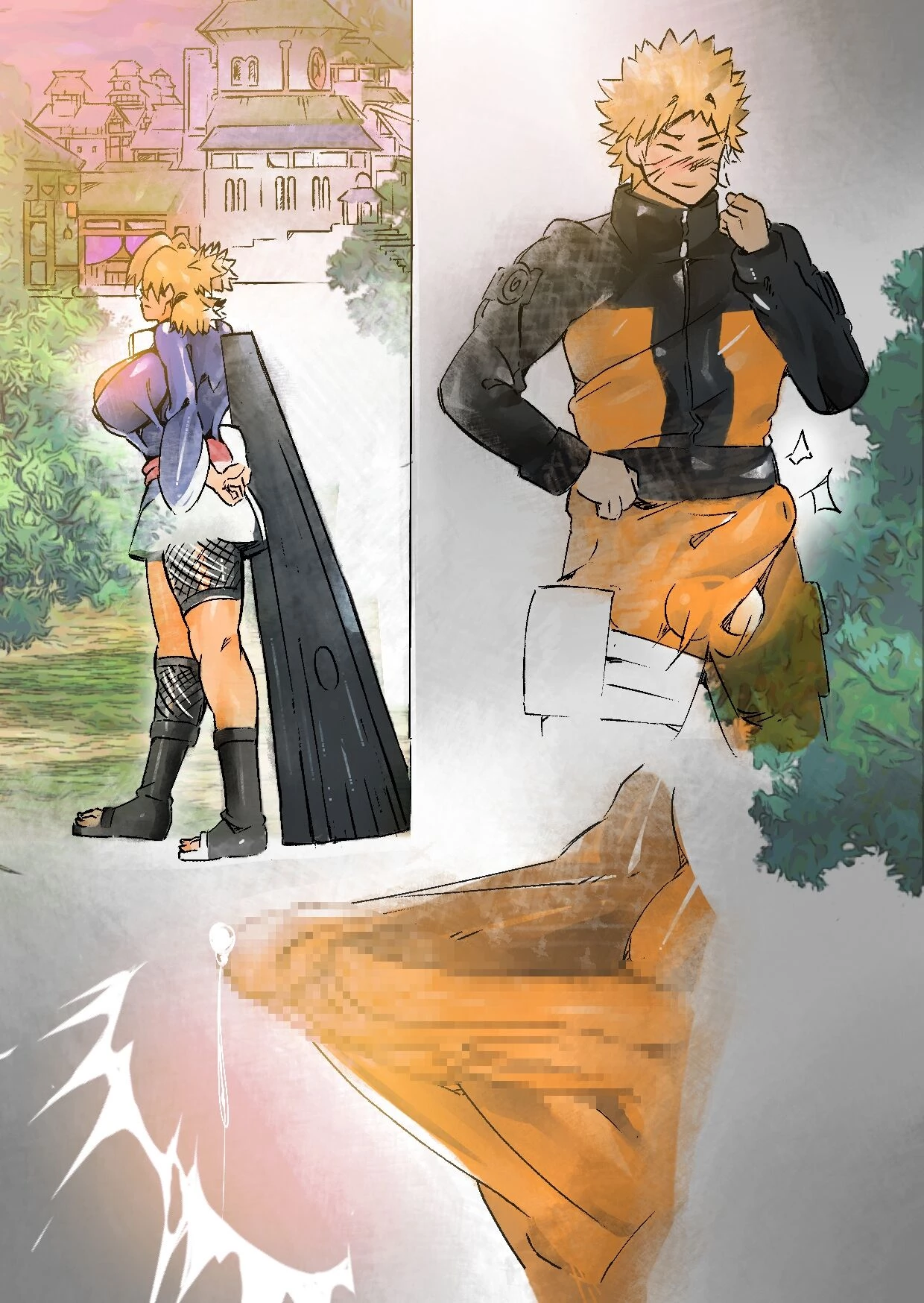Naruto x Temari porn comic picture 2