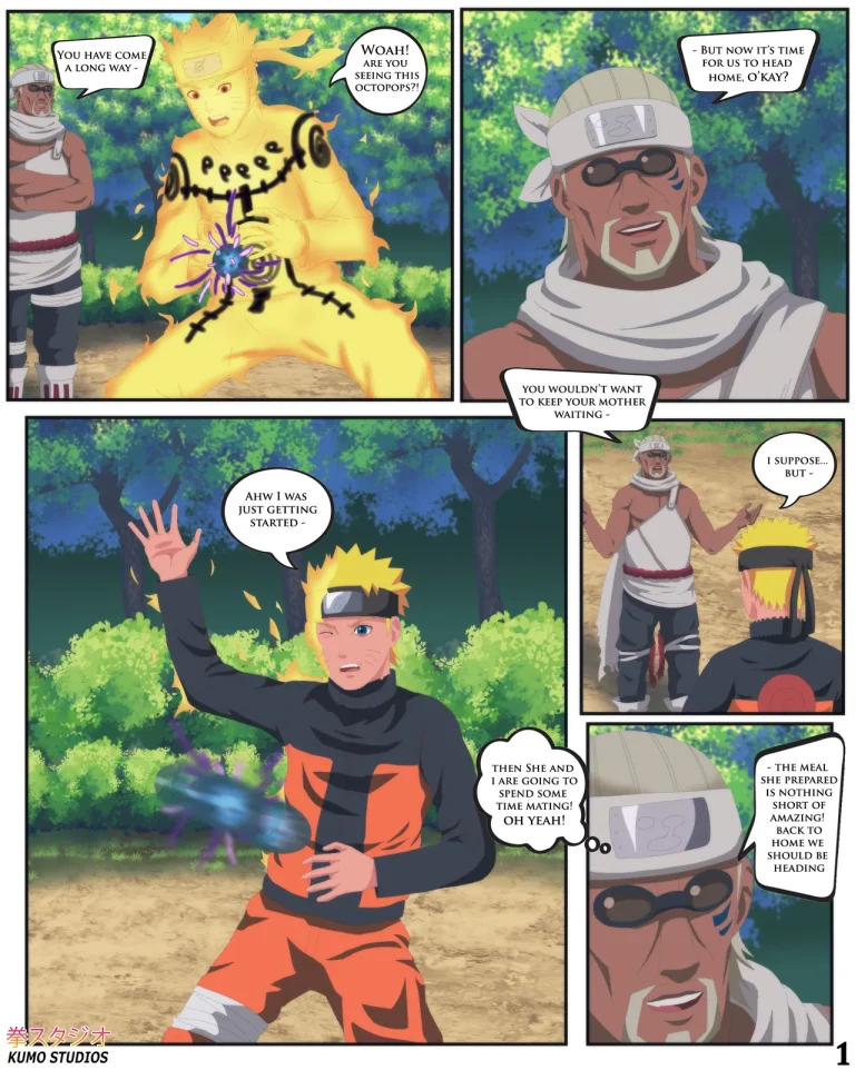 NARUTO'S MOM porn comic picture 2