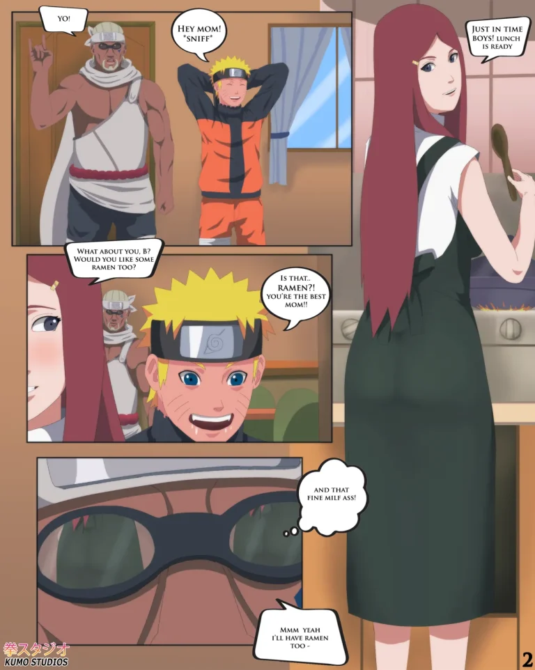 NARUTO'S MOM porn comic picture 3