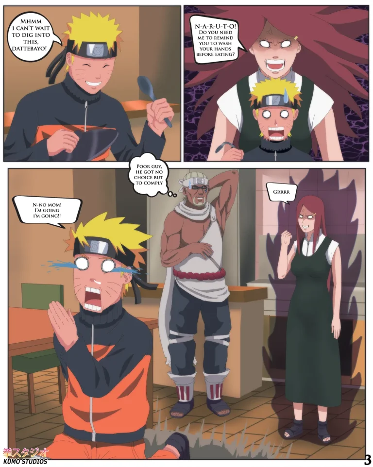NARUTO'S MOM porn comic picture 4