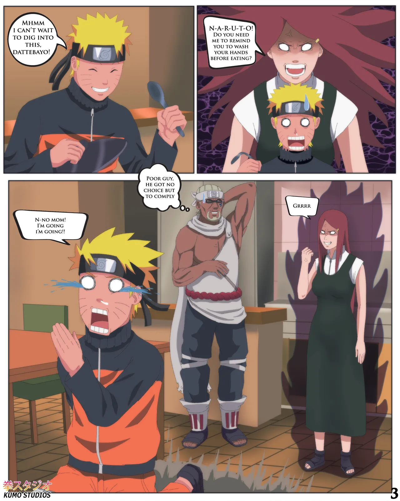 NARUTO'S MOM porn comic picture 4