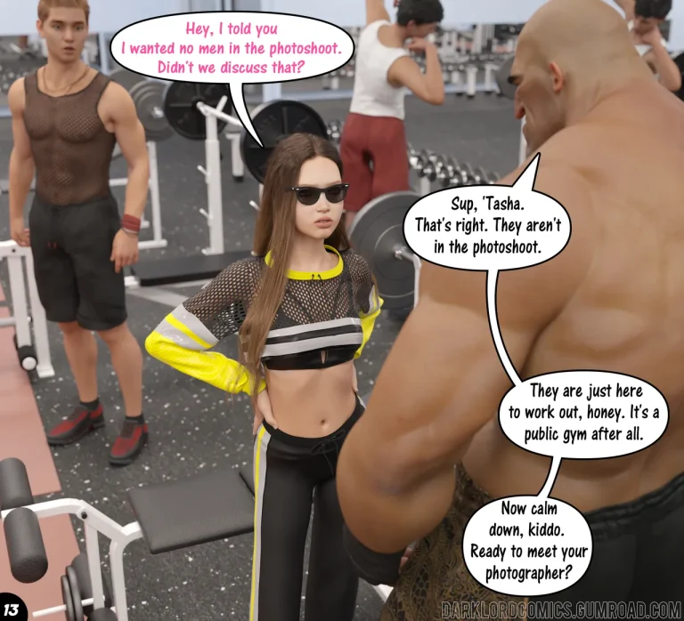 Natasha's Workout 2 porn comic picture 14