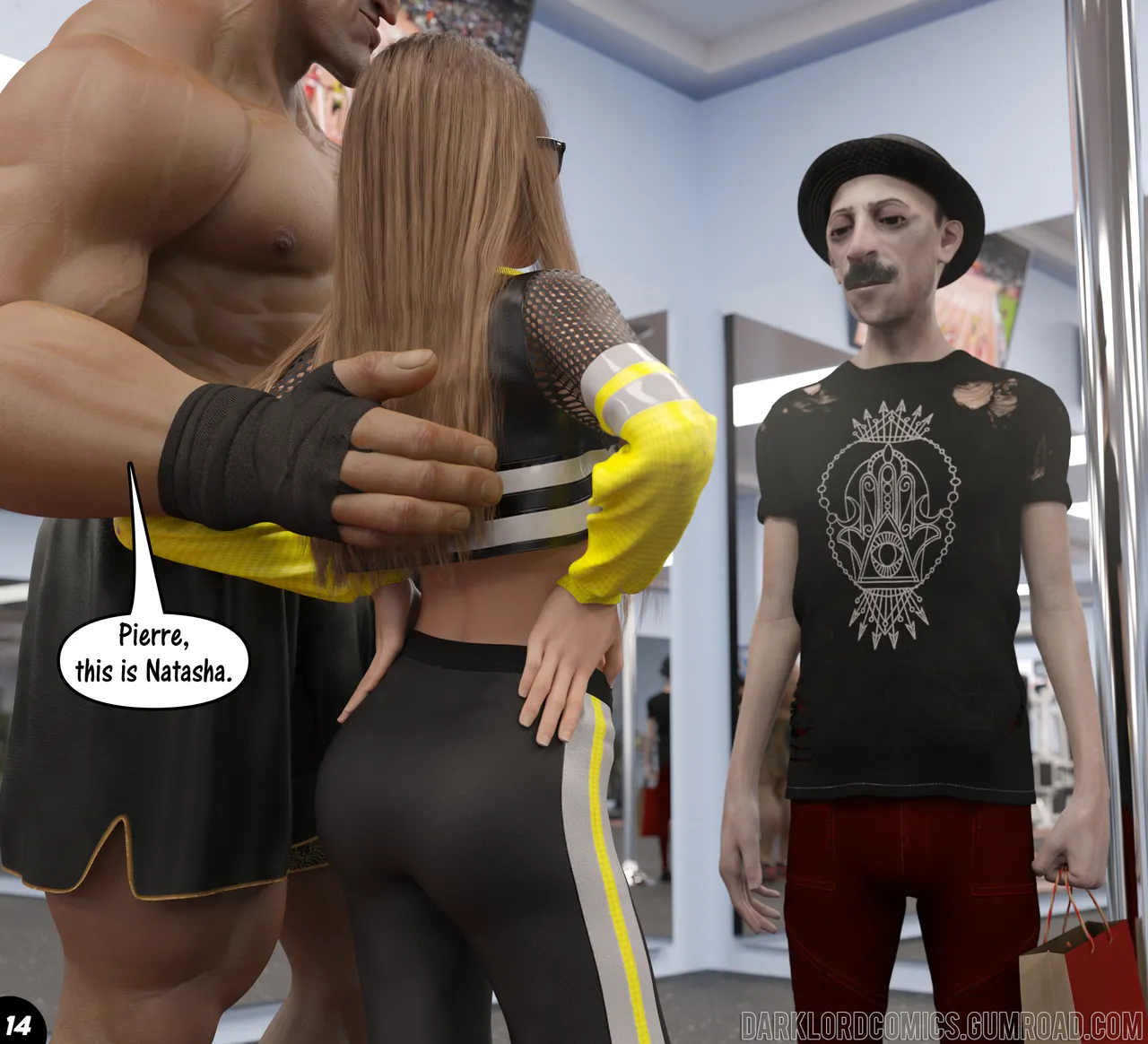 Natasha's Workout 2 porn comic picture 15