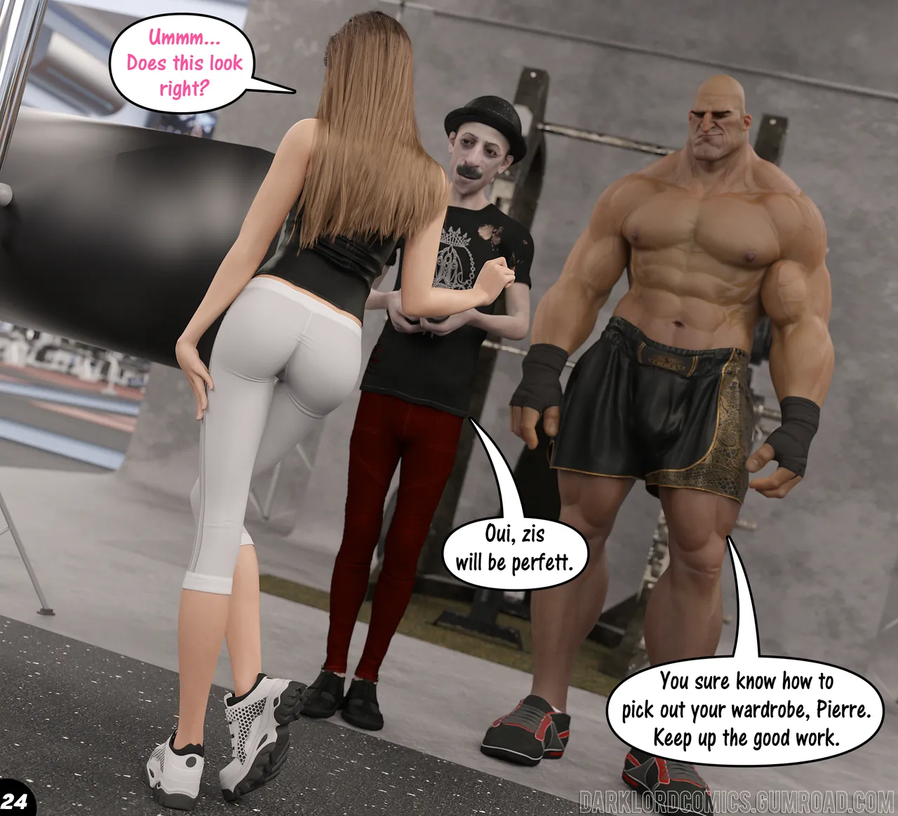 Natasha's Workout 2 porn comic picture 25