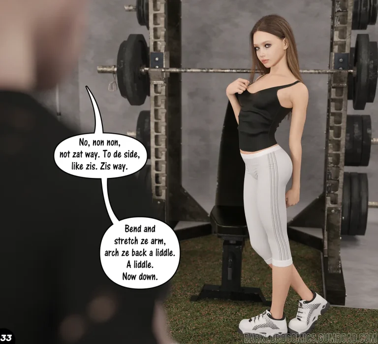Natasha's Workout 2 porn comic picture 34