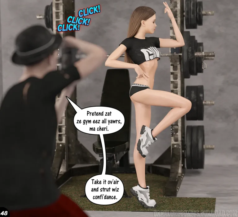 Natasha's Workout 2 porn comic picture 49