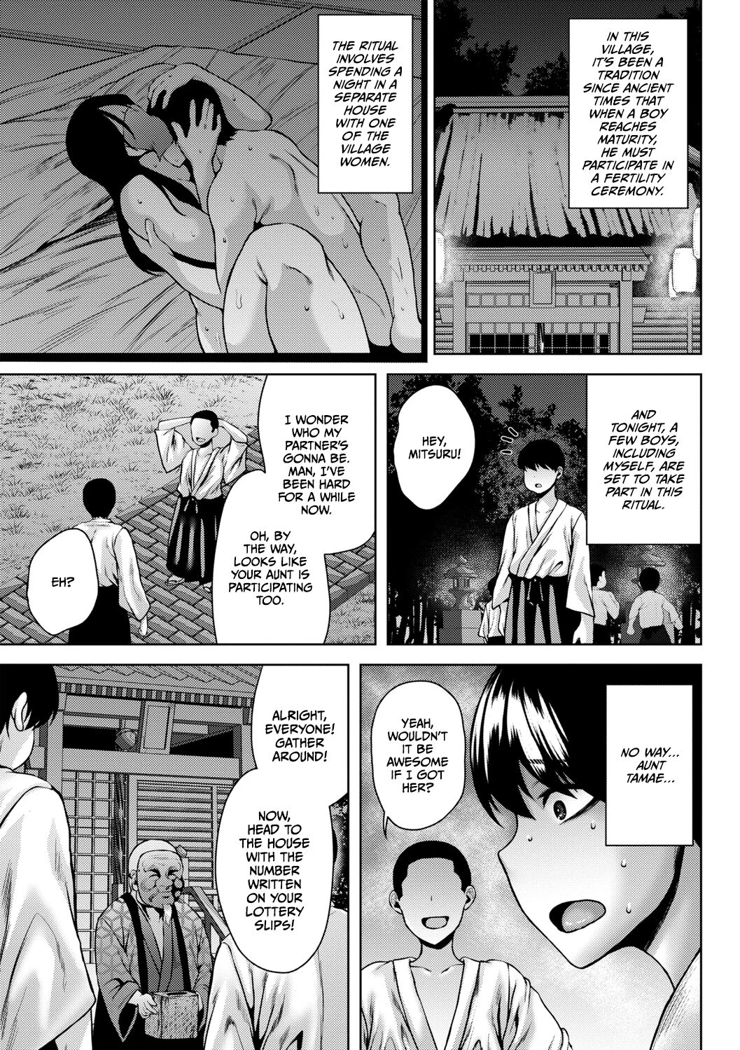 Natsuiro Inshuu Matsuri | The Festival of Summer's Lustful Traditions porn comic picture 3