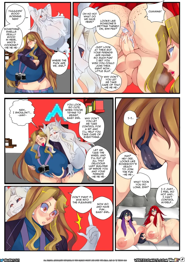 Naughty New Year's Eve porn comic picture 10