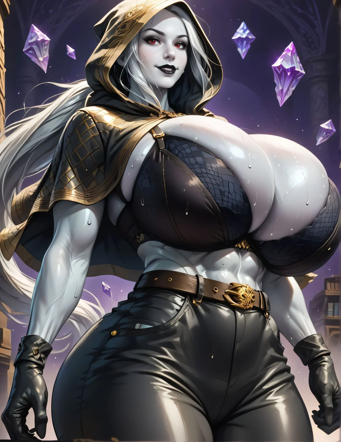 Naughty Witch porn comic picture 1