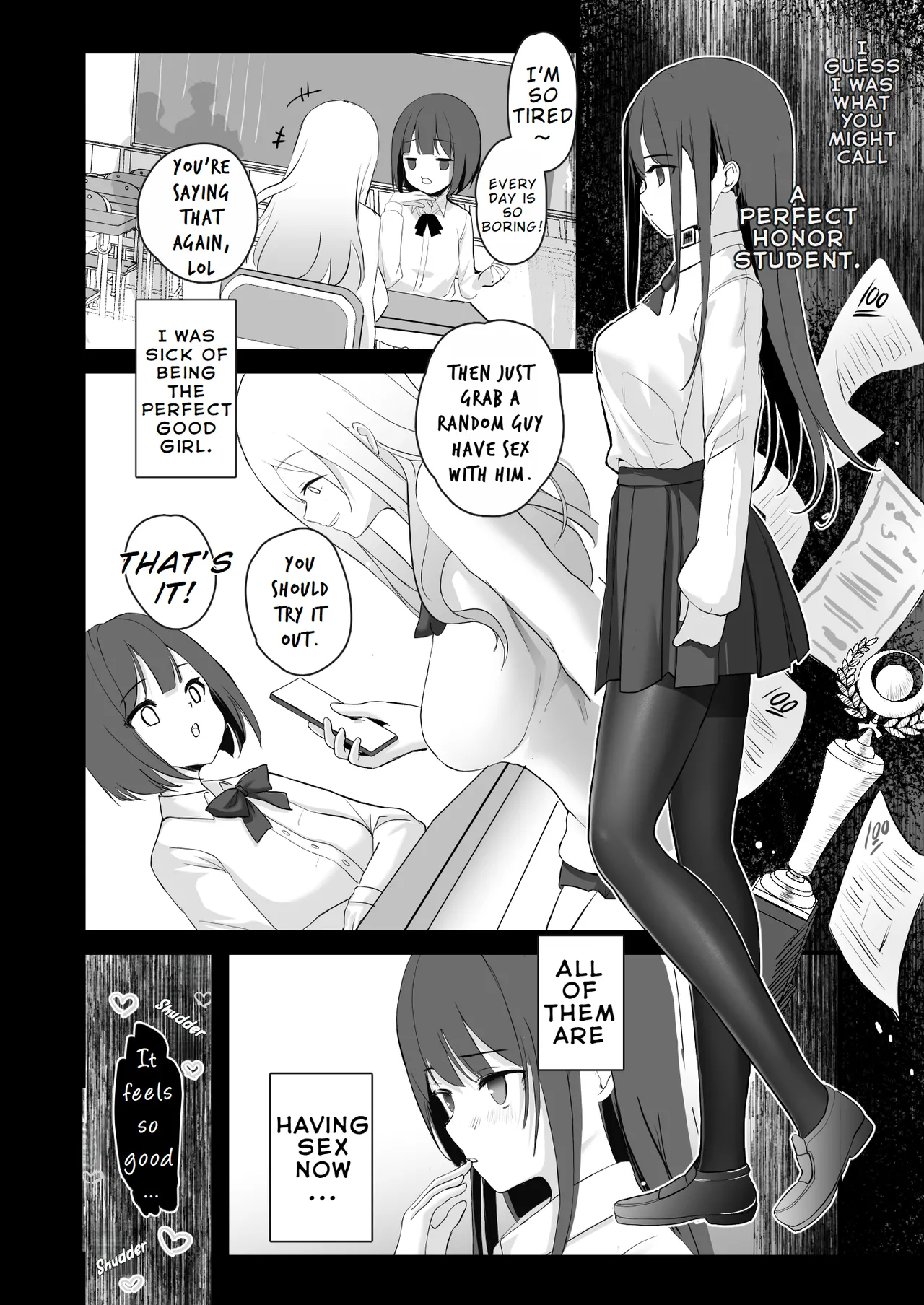 Neat senior with strong sexual desire | Seiso Senpai Seiyoku Tsuyoi porn comic picture 25