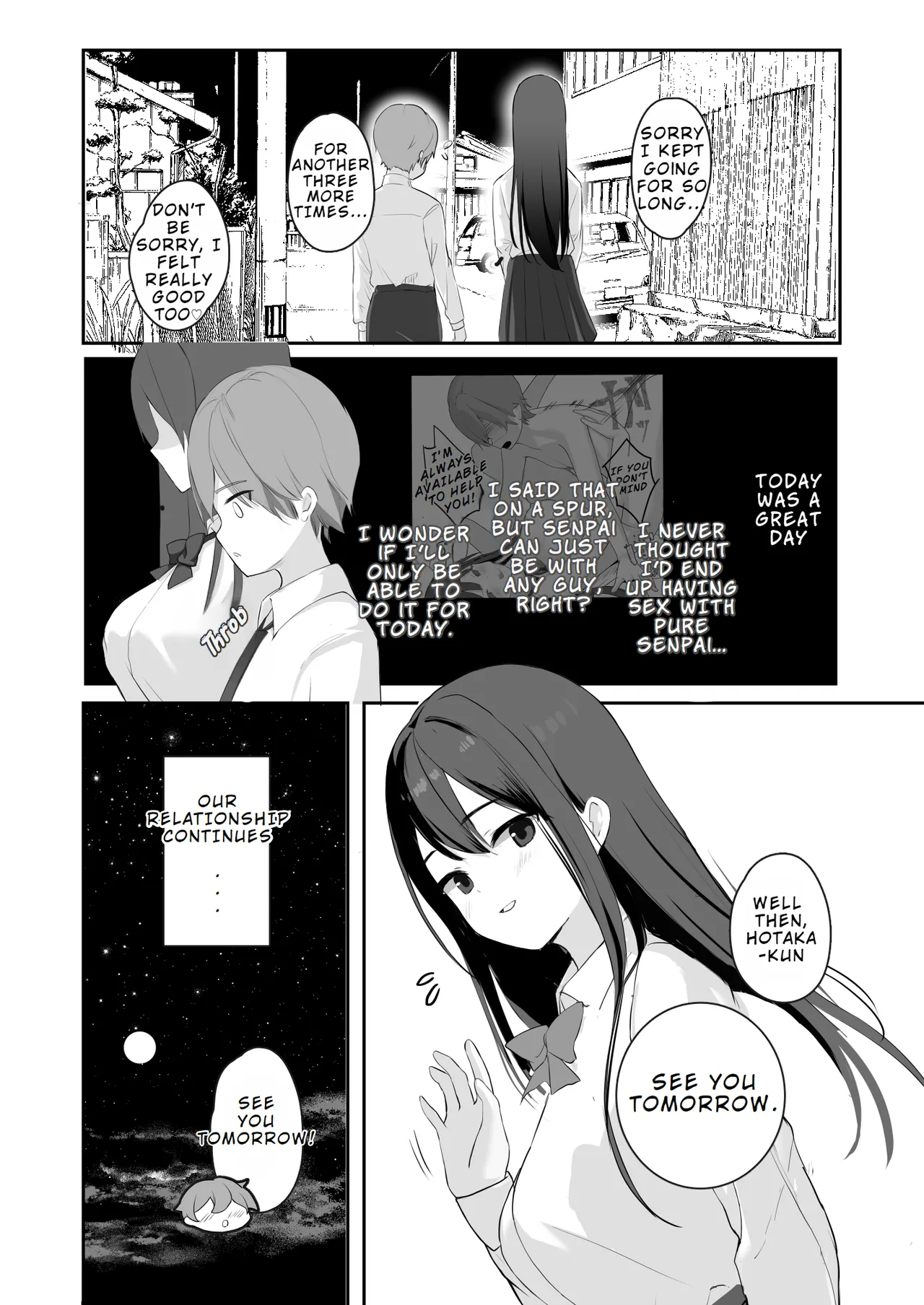 Neat senior with strong sexual desire | Seiso Senpai Seiyoku Tsuyoi porn comic picture 33