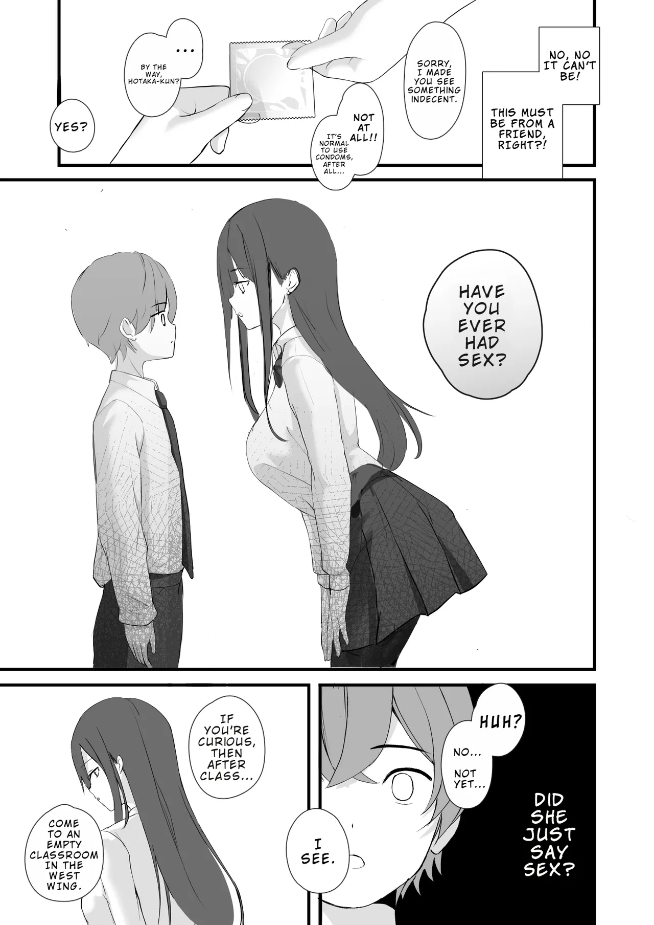 Neat senior with strong sexual desire | Seiso Senpai Seiyoku Tsuyoi porn comic picture 4