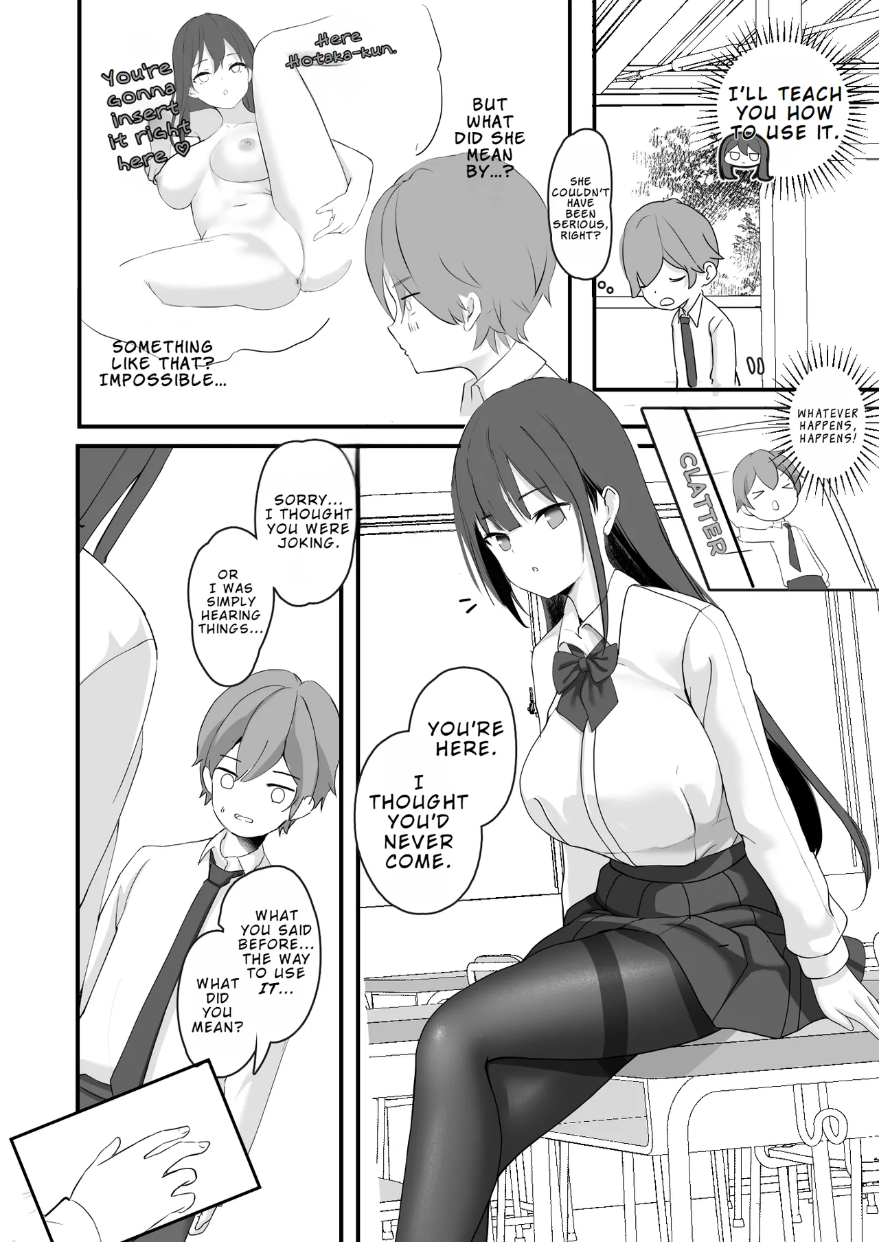 Neat senior with strong sexual desire | Seiso Senpai Seiyoku Tsuyoi porn comic picture 5