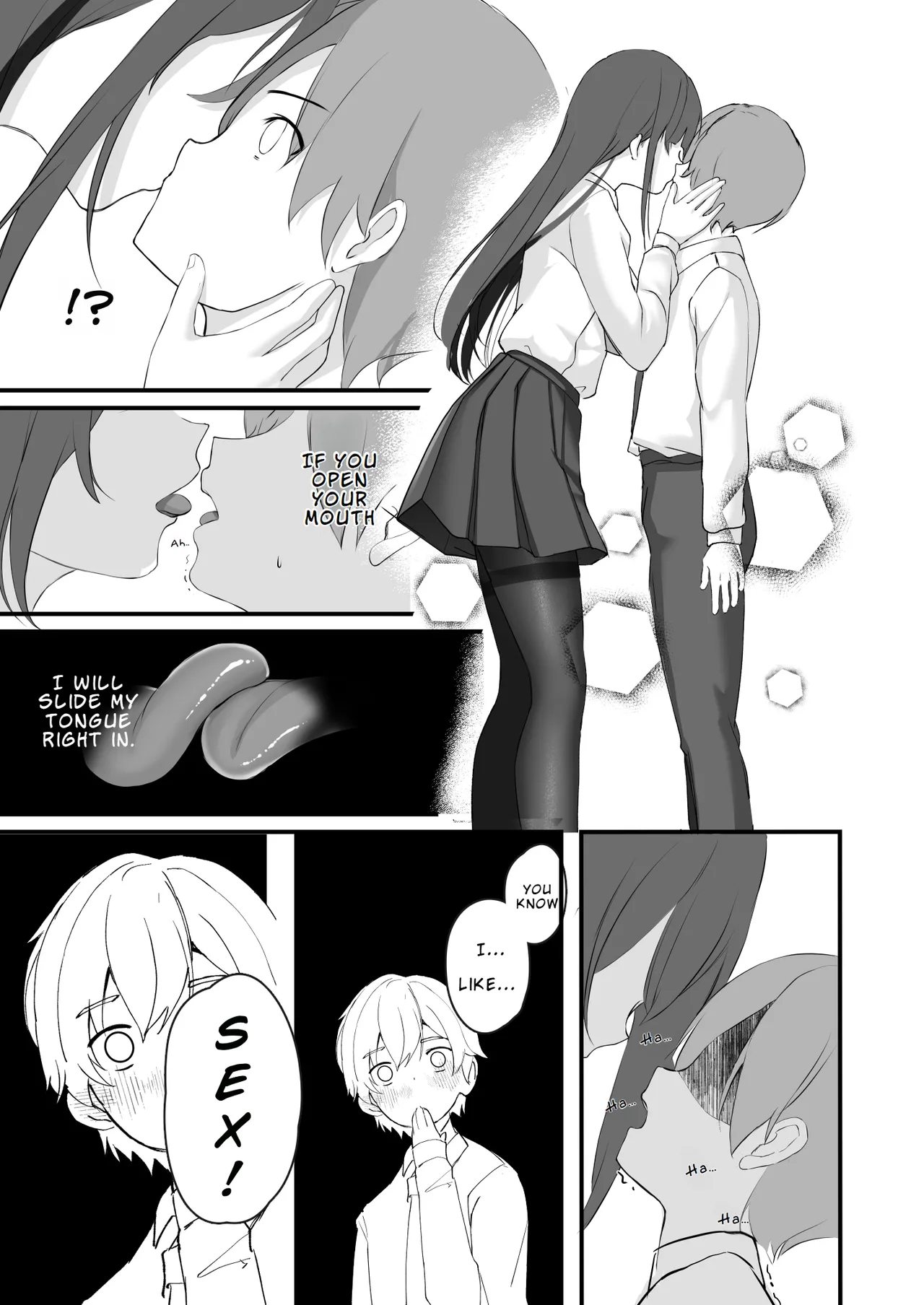 Neat senior with strong sexual desire | Seiso Senpai Seiyoku Tsuyoi porn comic picture 6