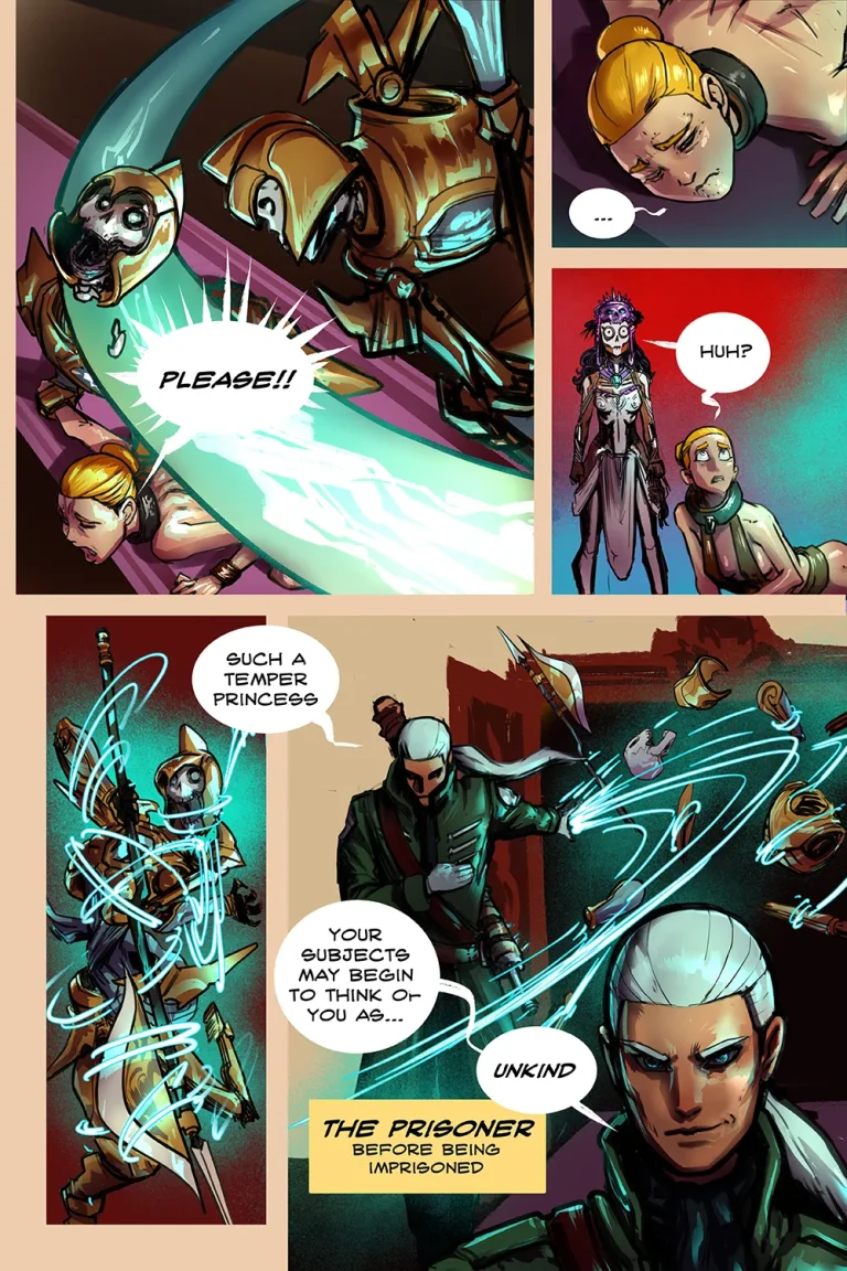 Necromancer: A Warden Prequel porn comic picture 3