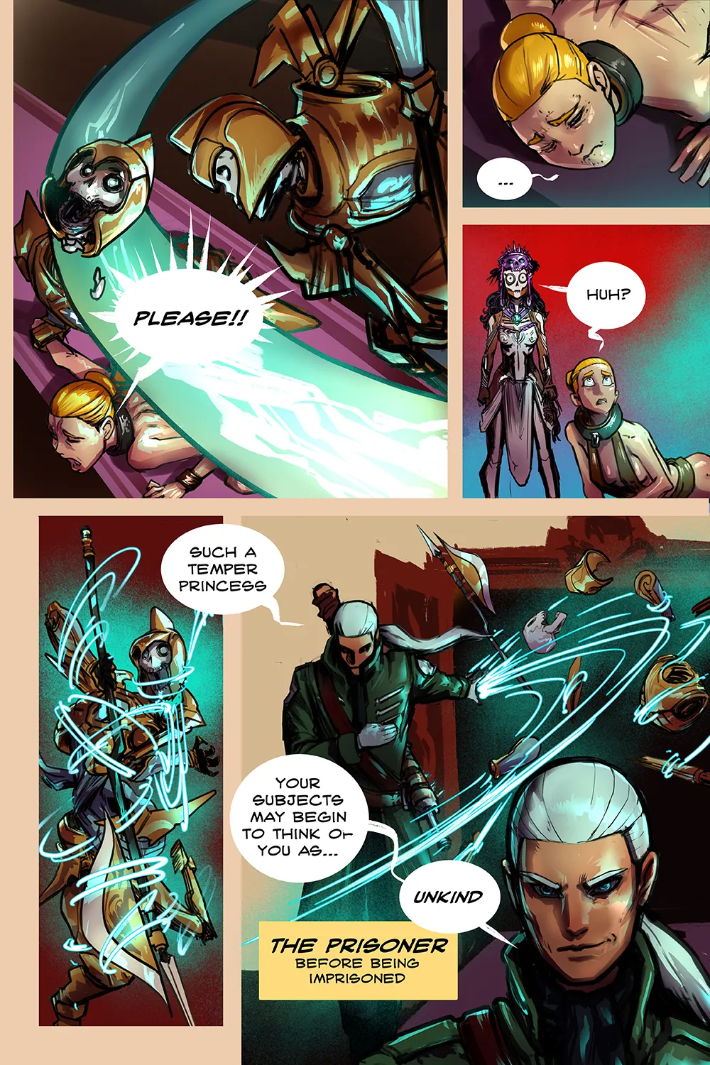 Necromancer: A Warden Prequel porn comic picture 3