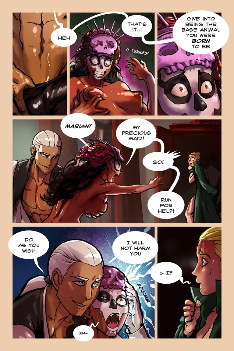 Necromancer: A Warden Prequel porn comic picture 8