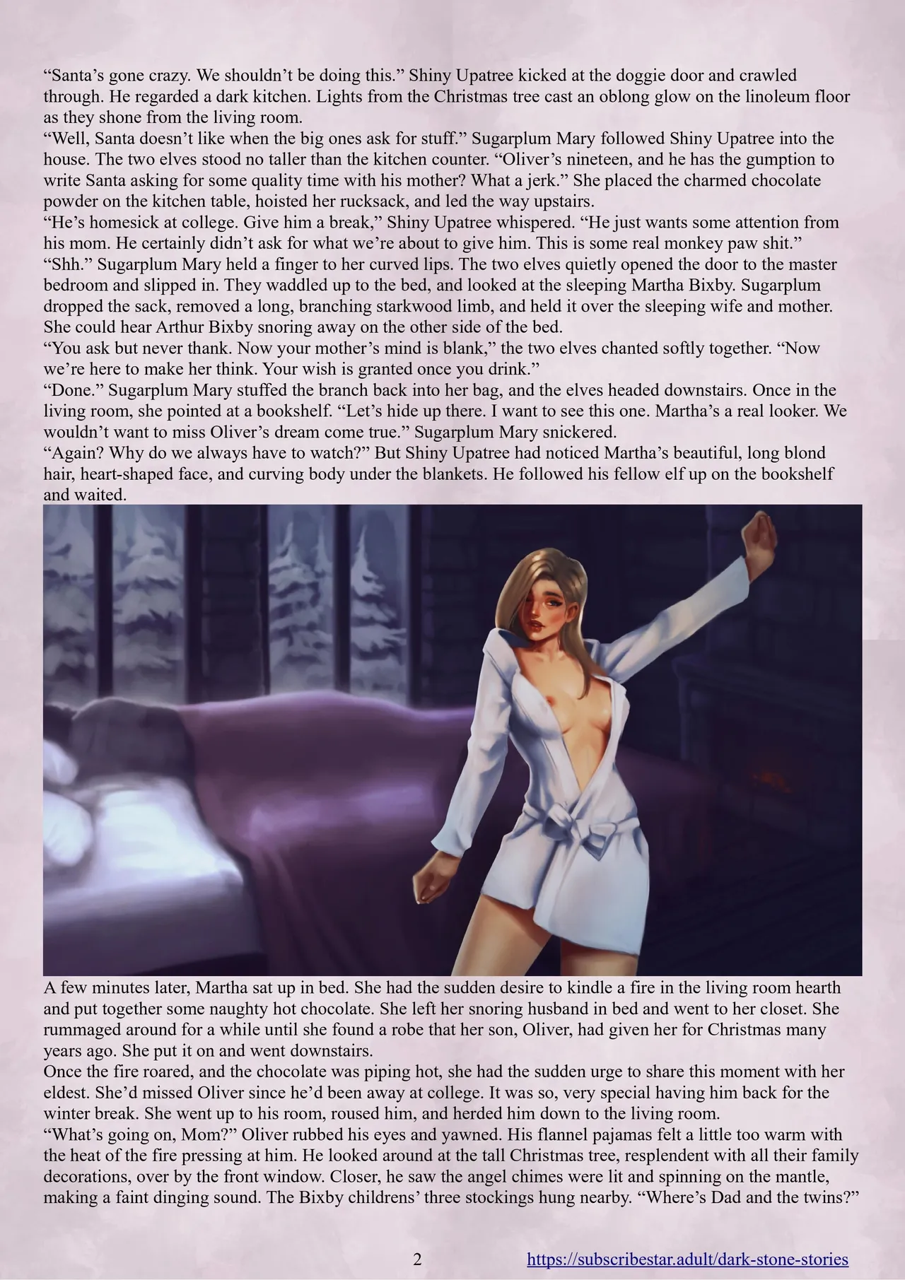 Nefarious Elves porn comic picture 3