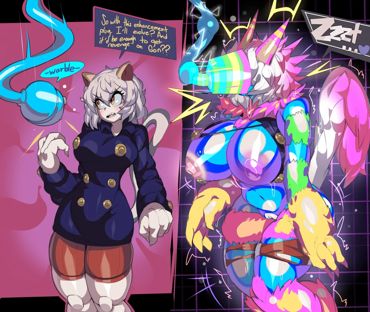 Neferpitou defeat comm porn comic picture 58