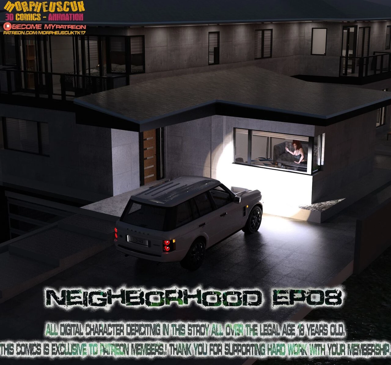 Neighborhood 8 porn comic picture 1