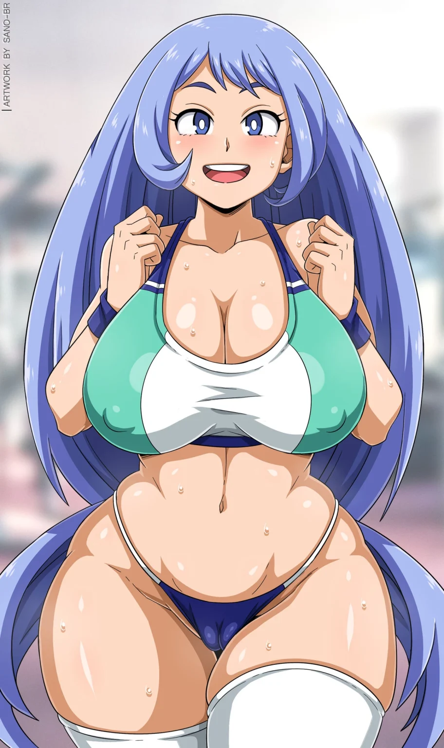 Nejire Hado Workout anal porn comic picture 1