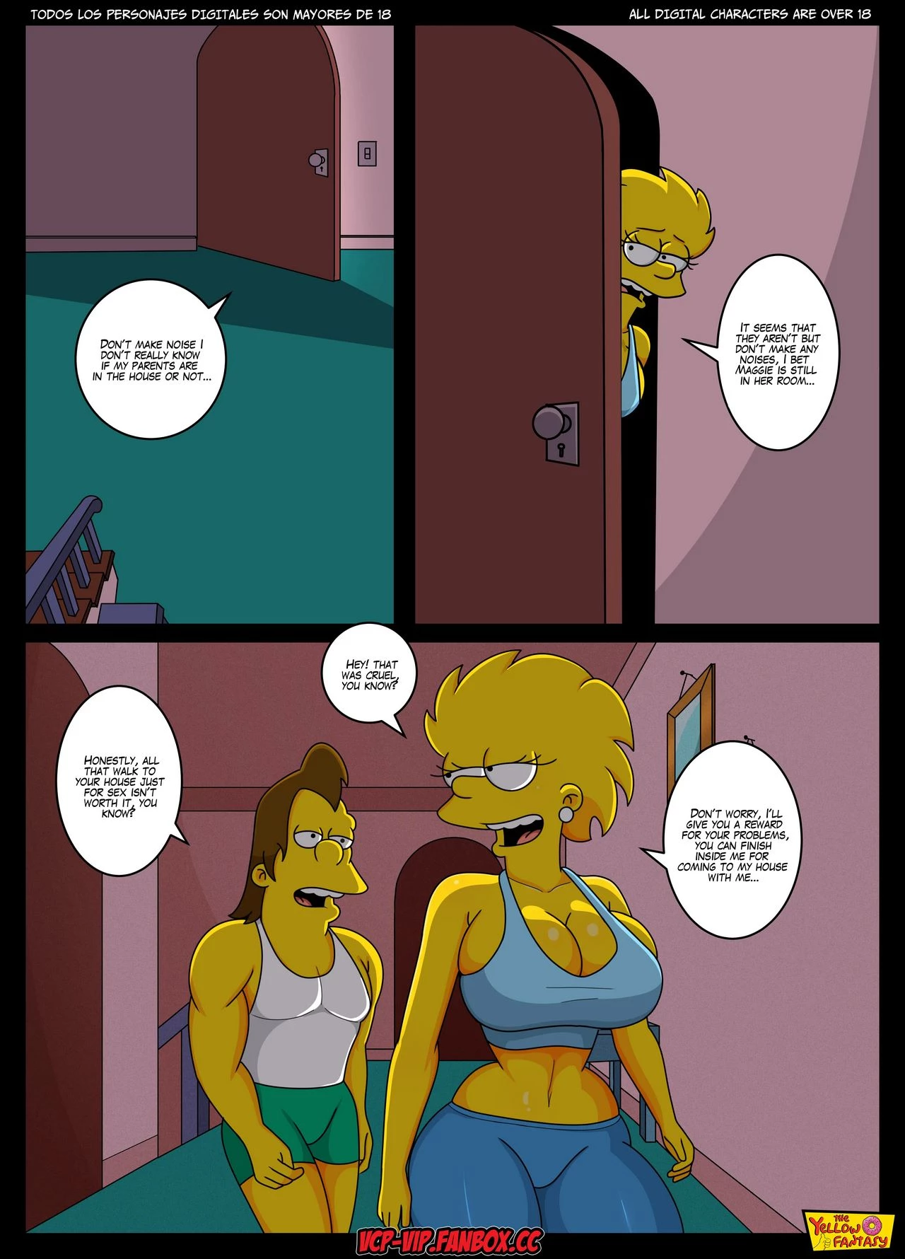 Nelson's Tutor porn comic picture 13