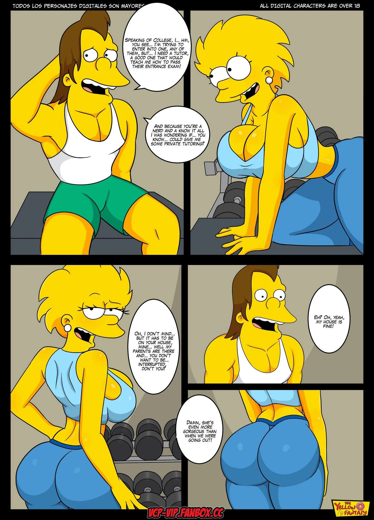 Nelson's Tutor porn comic picture 4