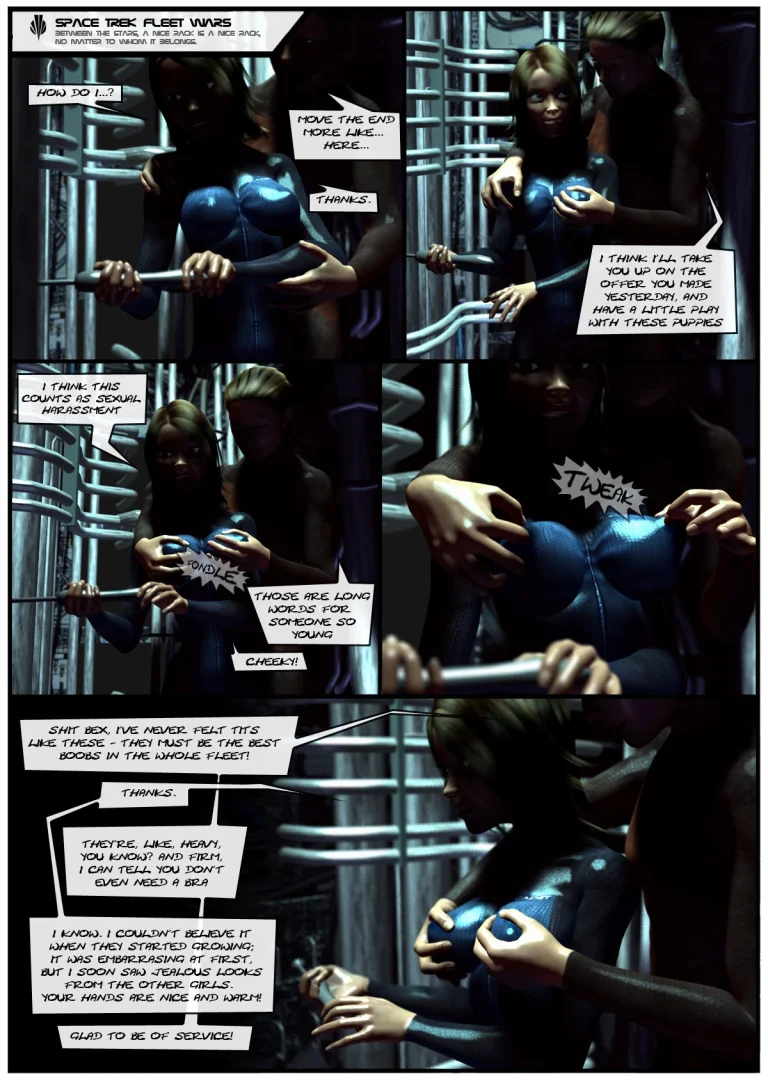 Nemesis Bellerophon STFW 01: Space Trek Fleet Wars porn comic picture 14