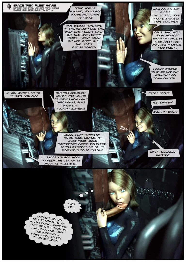 Nemesis Bellerophon STFW 01: Space Trek Fleet Wars porn comic picture 17