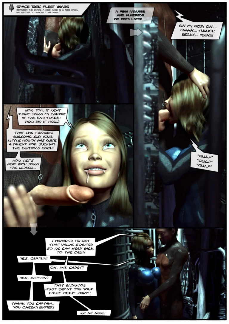 Nemesis Bellerophon STFW 01: Space Trek Fleet Wars porn comic picture 19