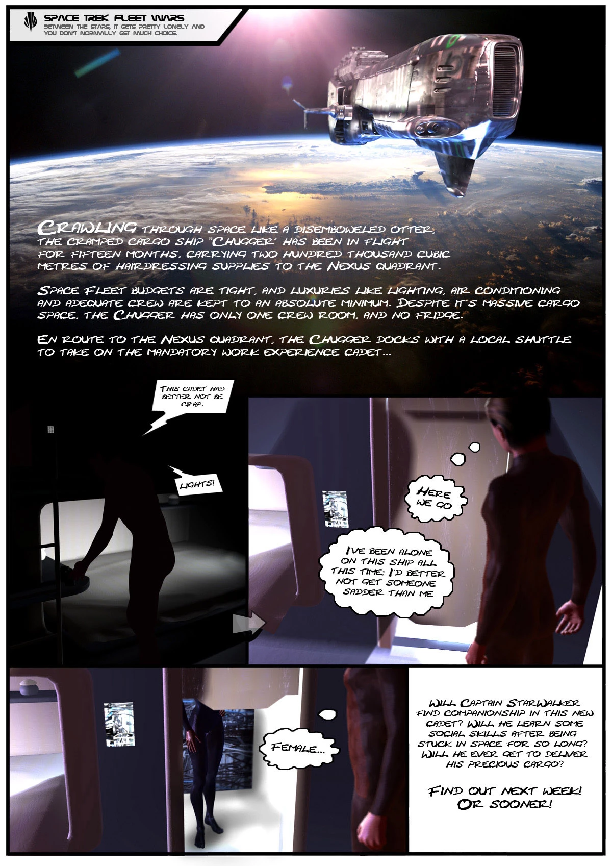 Nemesis Bellerophon STFW 01: Space Trek Fleet Wars porn comic picture 2
