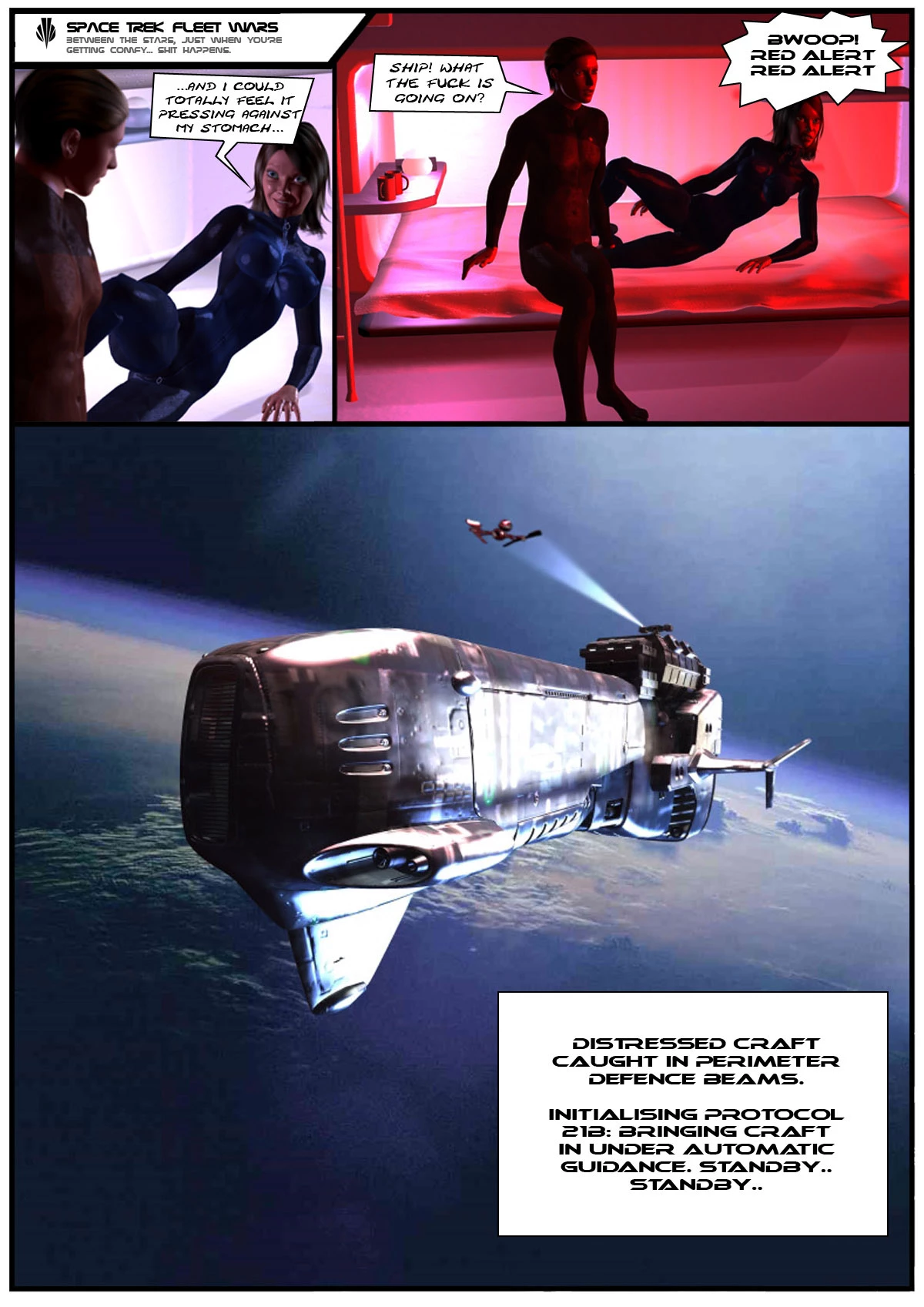 Nemesis Bellerophon STFW 01: Space Trek Fleet Wars porn comic picture 28