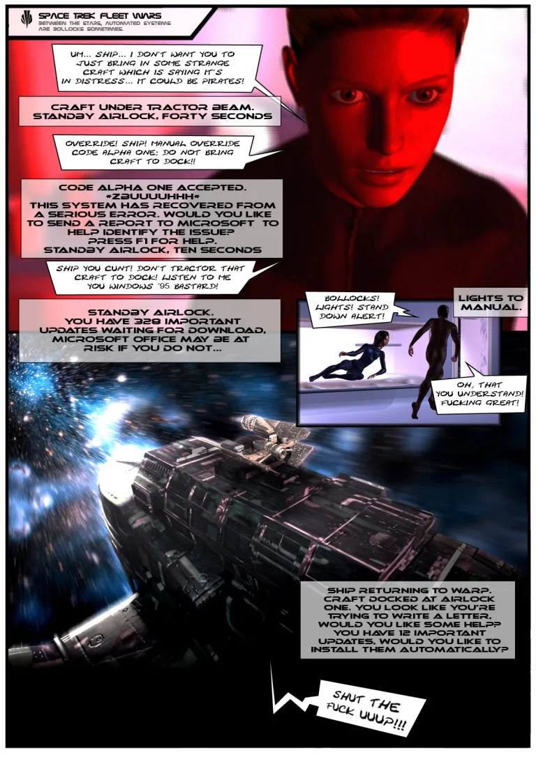 Nemesis Bellerophon STFW 01: Space Trek Fleet Wars porn comic picture 29