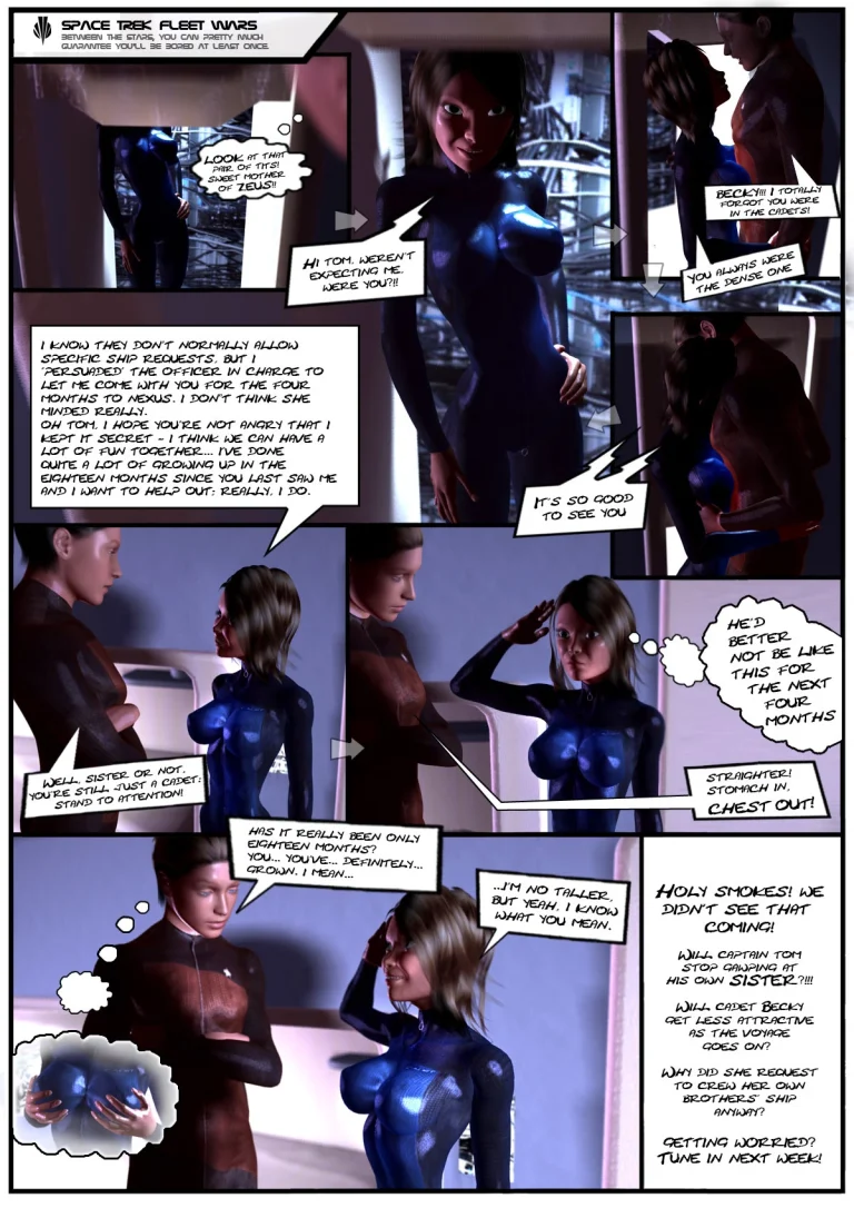 Nemesis Bellerophon STFW 01: Space Trek Fleet Wars porn comic picture 3